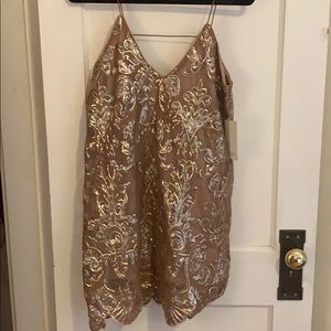 Tobi medium sparkly loose dress